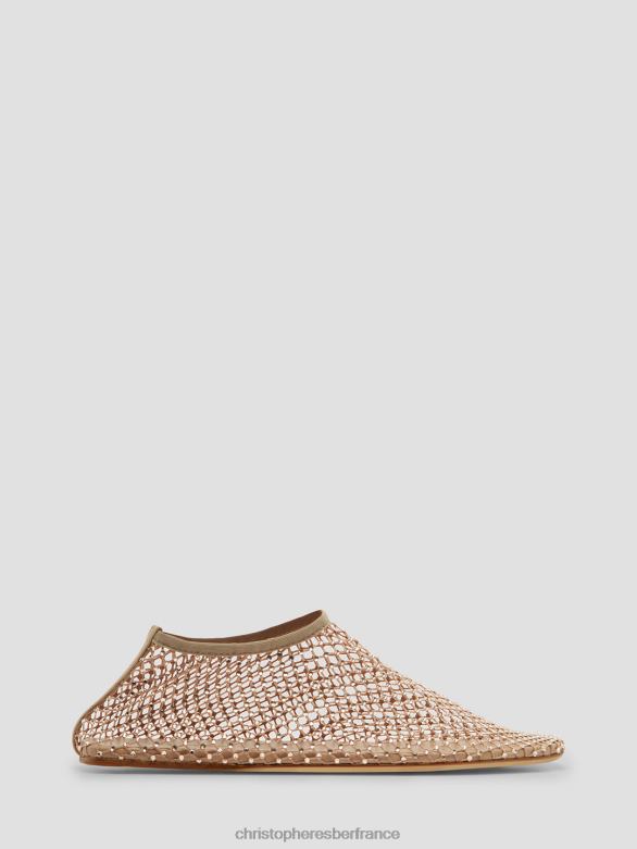 minette à plat 4680H198 coquille chaussure Christopher Esber