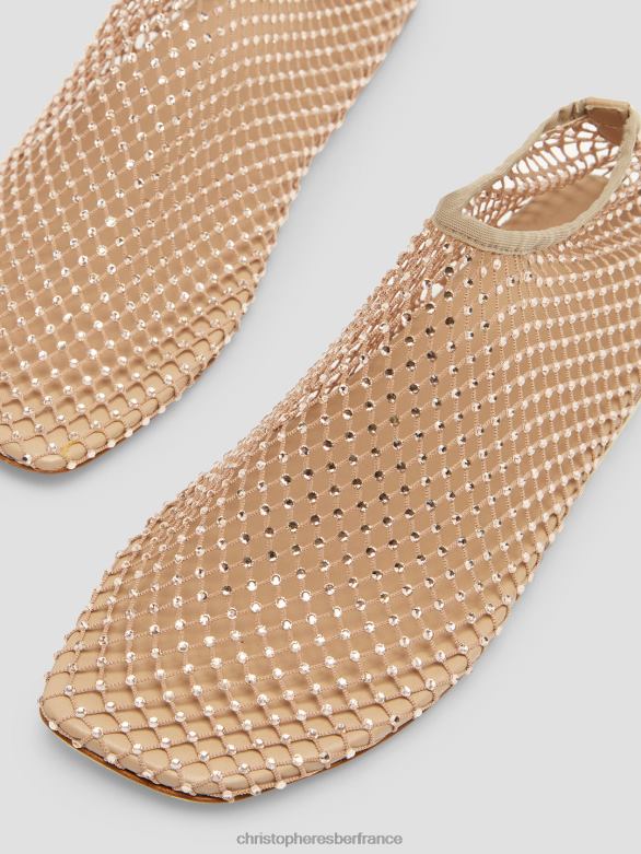 minette à plat 4680H198 coquille chaussure Christopher Esber