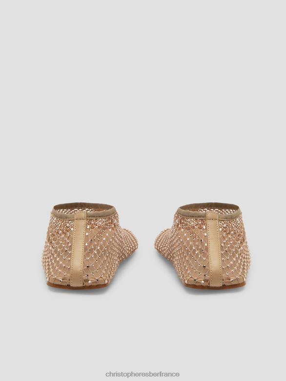 minette à plat 4680H198 coquille chaussure Christopher Esber