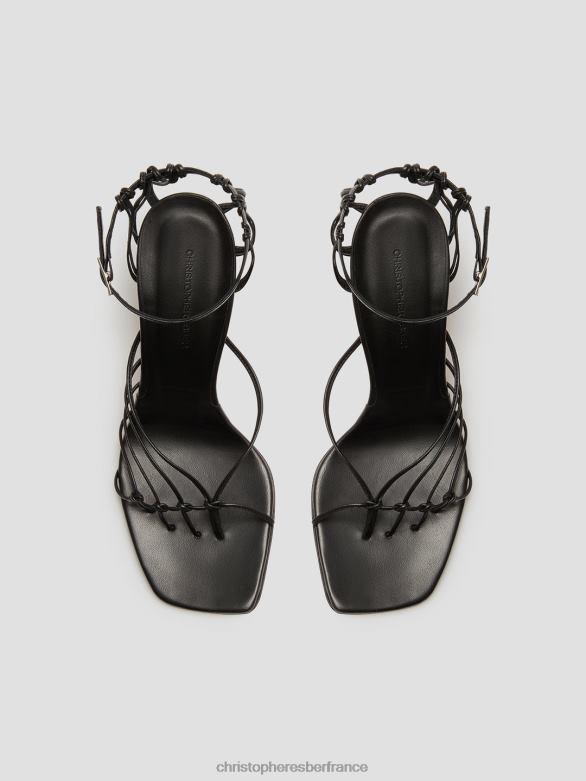 talon de la Valette 4680H194 noir chaussure Christopher Esber