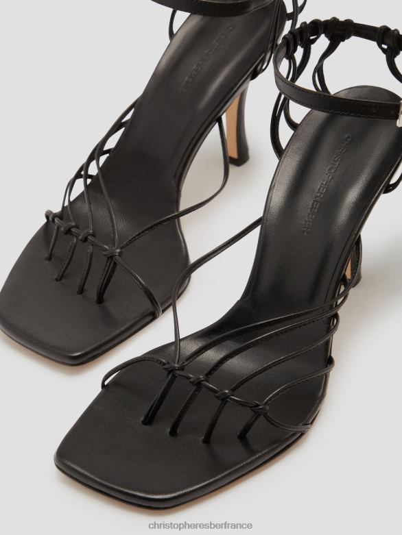 talon de la Valette 4680H194 noir chaussure Christopher Esber