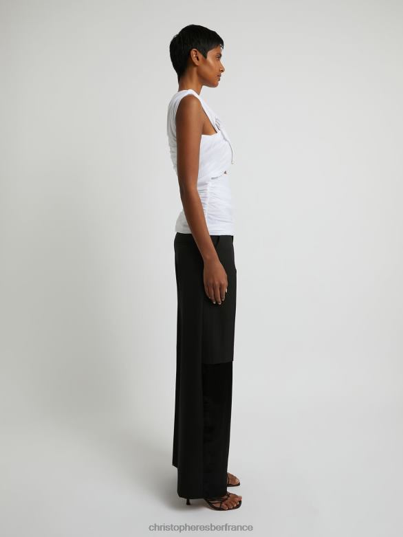 Vénus haut 4680H123 blanc vêtements Christopher Esber