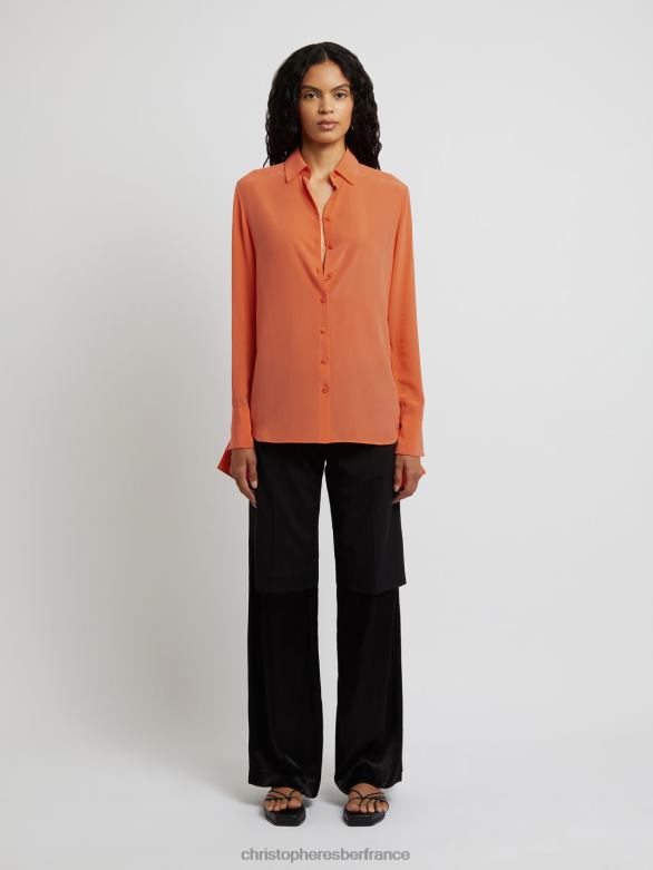 chemise slim boutonnée 4680H125 Valence vêtements Christopher Esber