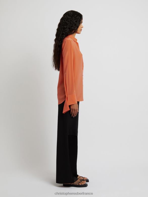 chemise slim boutonnée 4680H125 Valence vêtements Christopher Esber