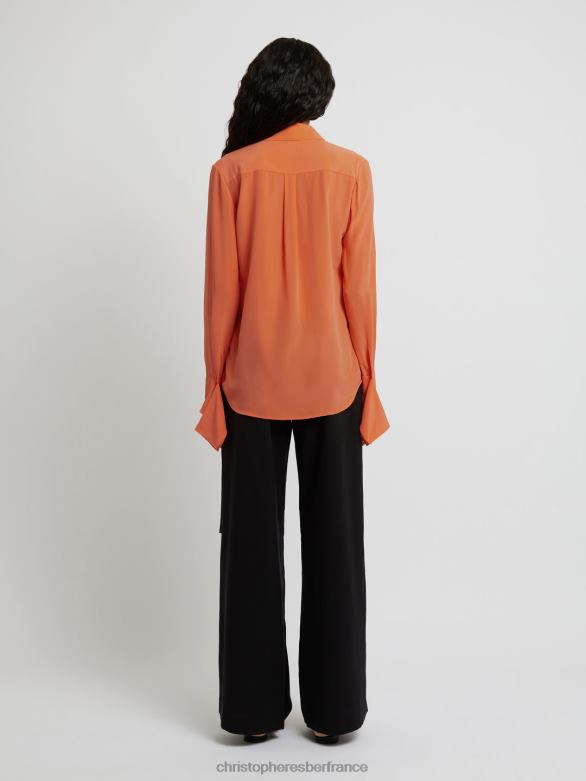 chemise slim boutonnée 4680H125 Valence vêtements Christopher Esber