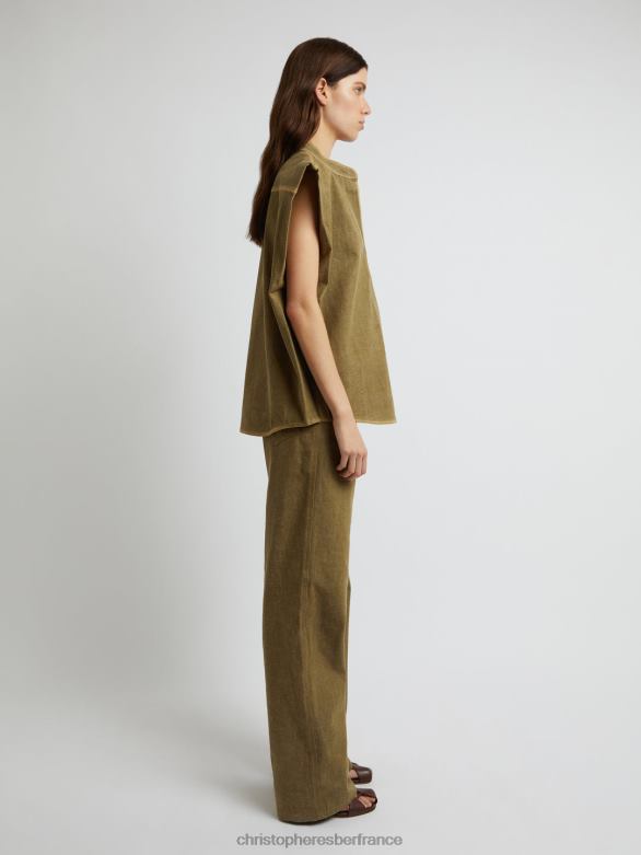 chimère déconstruire haut 4680H99 mousse vêtements Christopher Esber