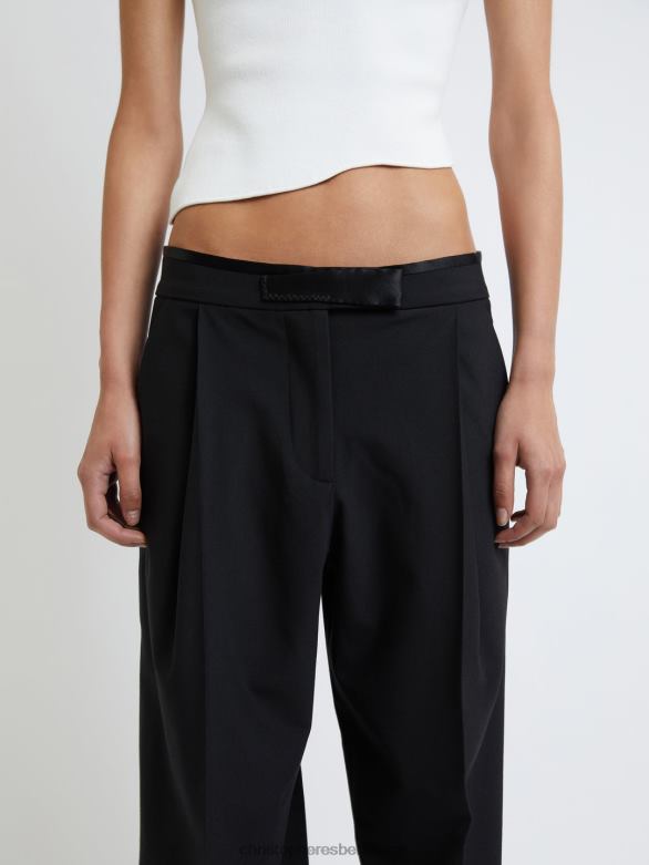 débardeur côtelé à bord cerclé 4680H85 blanc vêtements Christopher Esber