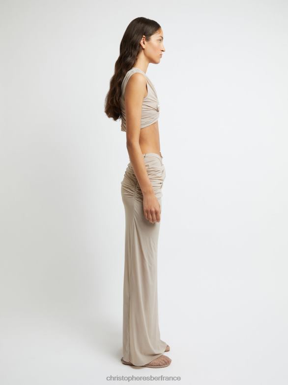 haut court Vénus 4680H81 mastic vêtements Christopher Esber