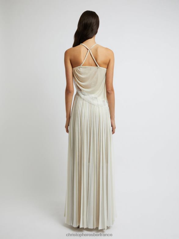 haut dos nu Galathea 4680H87 mastic vêtements Christopher Esber