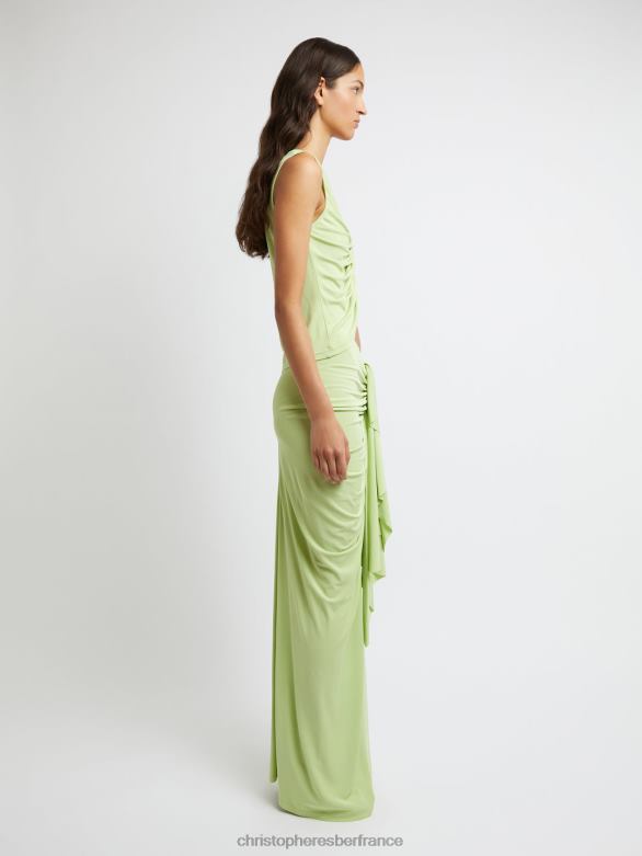 réservoir de palme arqué 4680H92 pistache vêtements Christopher Esber