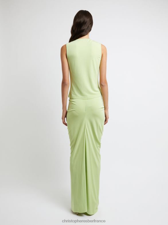 réservoir de palme arqué 4680H92 pistache vêtements Christopher Esber