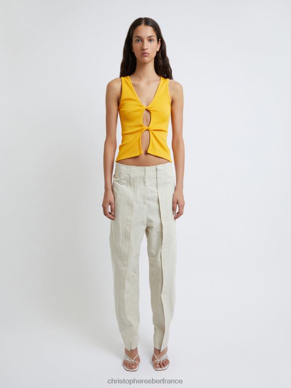 réservoir ouvert 4680H88 mangue vêtements Christopher Esber