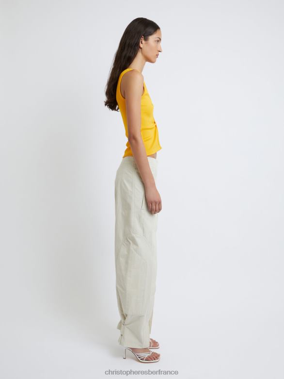 réservoir ouvert 4680H88 mangue vêtements Christopher Esber