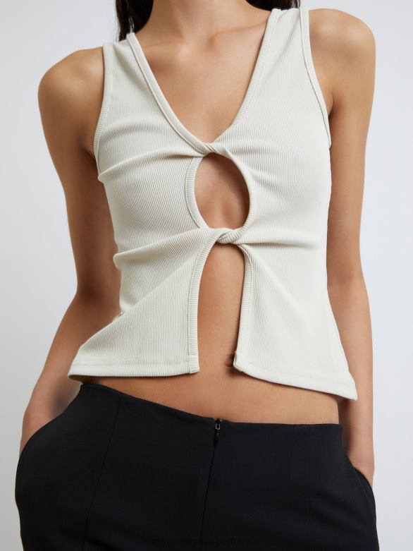 réservoir ouvert 4680H89 mastic vêtements Christopher Esber