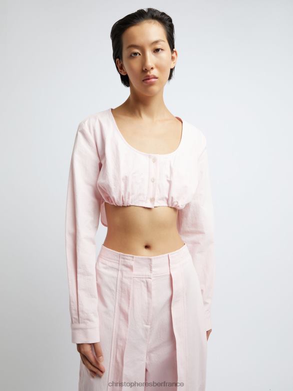 pantalon cocosolo 4680H131 crayeux/rose vêtements Christopher Esber