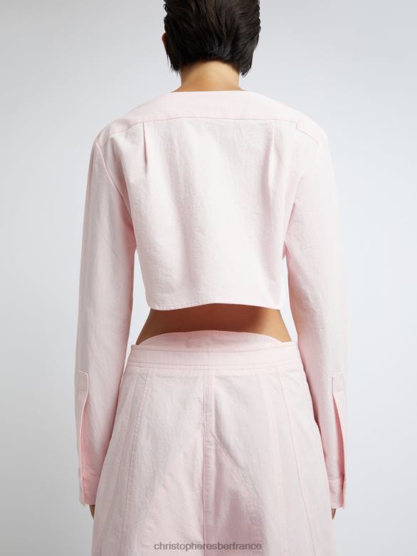 pantalon cocosolo 4680H131 crayeux/rose vêtements Christopher Esber