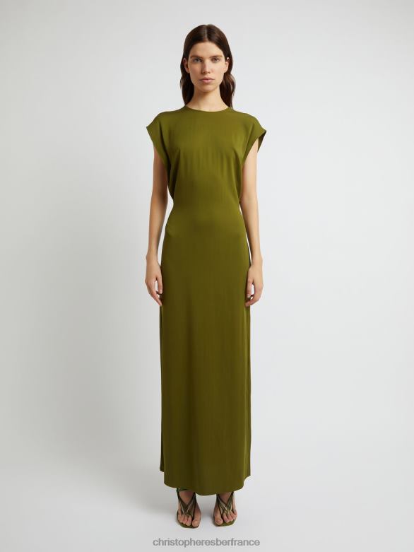 robe débardeur auulenti 4680H17 mousse vêtements Christopher Esber