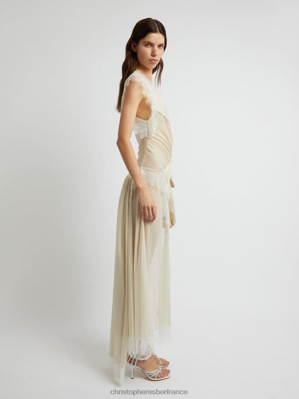 robe à poche cargo Terraria 4680H10 mastic vêtements Christopher Esber