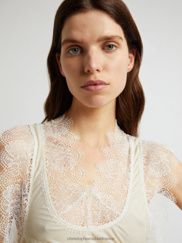 robe à poche cargo Terraria 4680H10 mastic vêtements Christopher Esber