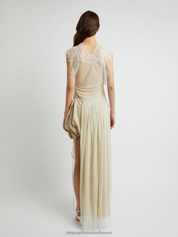 robe à poche cargo Terraria 4680H10 mastic vêtements Christopher Esber