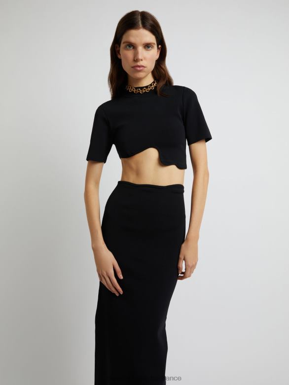 top maparadita 4680H72 noir vêtements Christopher Esber