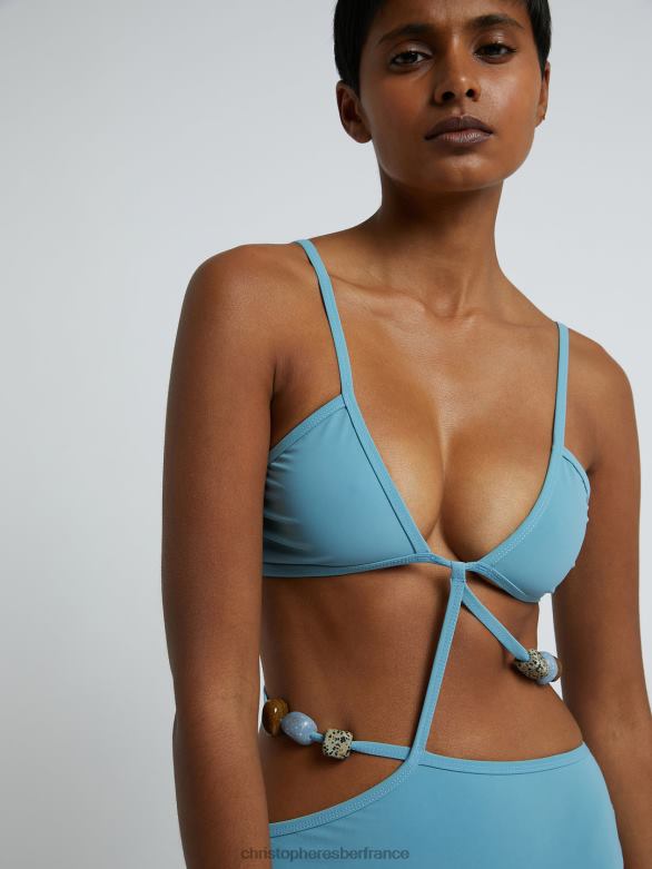 bandeau croisé quartz une pièce 4680H192 jument vêtements Christopher Esber