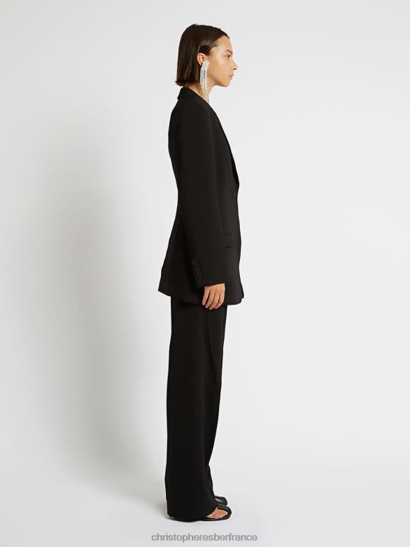 blazer profilé redux 4680H174 noir vêtements Christopher Esber