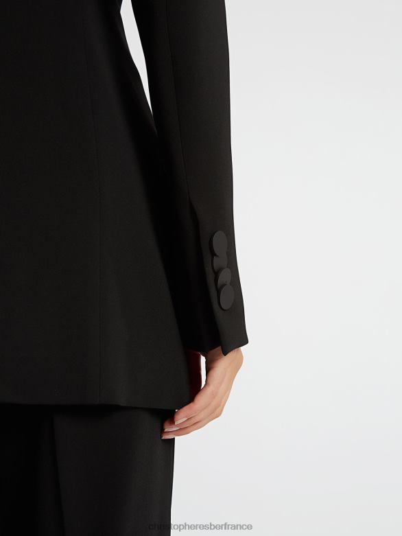 blazer profilé redux 4680H174 noir vêtements Christopher Esber