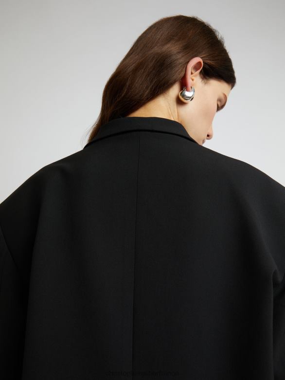 le blazer bermuda 4680H167 noir vêtements Christopher Esber